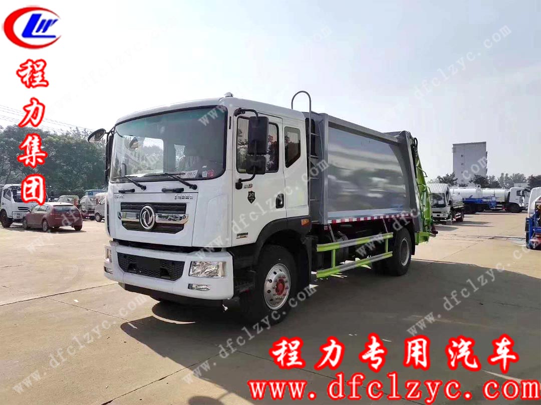 压缩式垃圾车--一站式收运,让城市垃圾无所遁形
