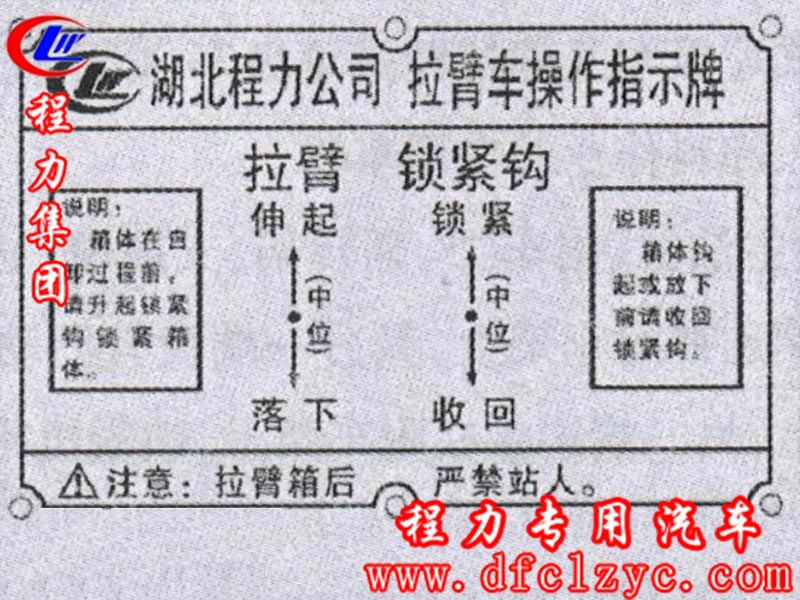 程力专用汽车股份有限公司勾臂垃圾车要怎样操作使用呢?