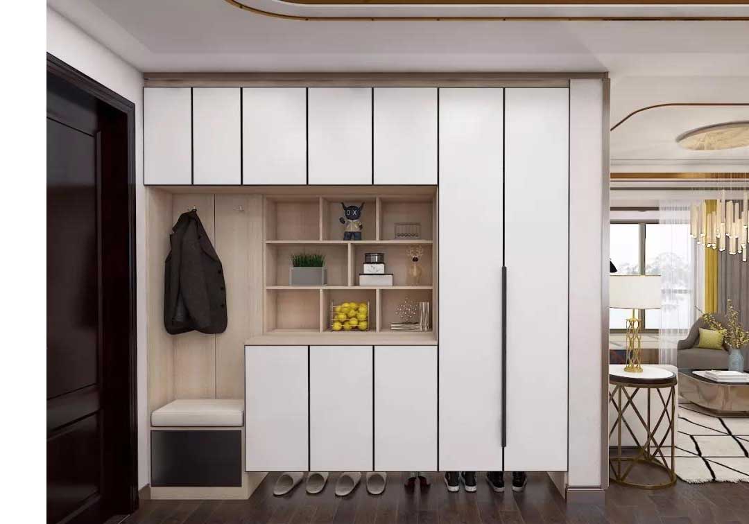全屋定制家具攻略丨进门柜的风景,玄关柜也有小心机哟!