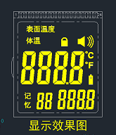 电子耳温枪方案,红测温枪芯片方案