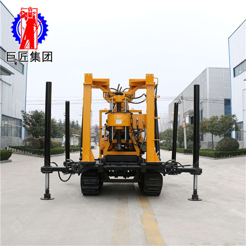 履带式液压水井钻机 XYD-200 履带钻机200米民用打井机