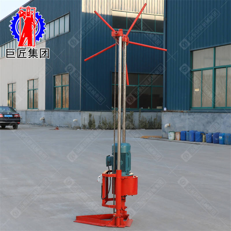 取样钻机 岩层打孔土层取样 小型便携式钻机