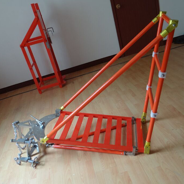 电力抢修 带电作业施工旋转平台 电线杆旋转平台厂家直销