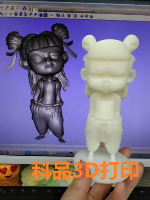 3D打印手板模型SLA快速成型手办3D制作模型塑胶雕塑树脂工艺品3D打印服务