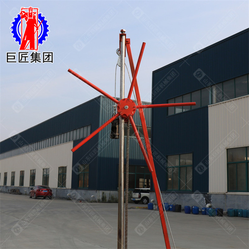 巨匠回转式岩心钻机QZ-2CS卷扬机款浅层取样钻机