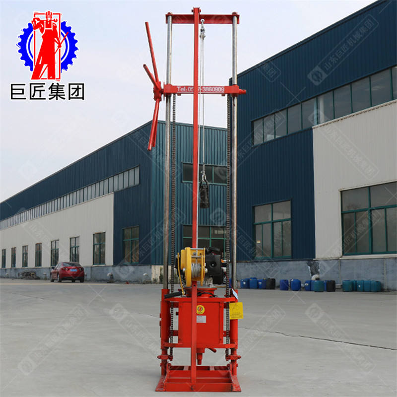 巨匠回转式岩心钻机QZ-2CS卷扬机款浅层取样钻机