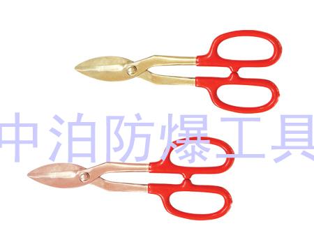 供应桥防牌防爆剪刀,铁皮剪刀,防爆裁剪刀