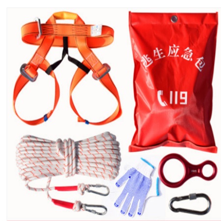 高楼逃生缓降器家用多人救生缓降器高层火灾应急自救安全绳消防3C