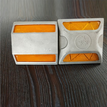 太阳警示灯钉 LED警示灯 铸铝道钉 双面6灯 路障警示灯 厂家直销