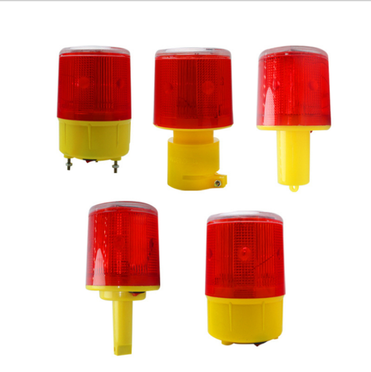 太阳能LED爆闪灯安全交通警示灯道路施工灯工地警示灯信号频闪灯
