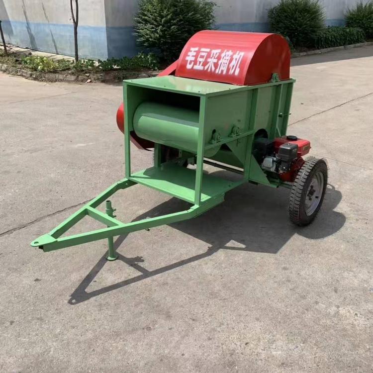 枝秧分离毛豆采摘机 家用毛豆采摘机 青毛豆采摘机 关键词:毛豆荚收获机 摘豆荚机 全自动毛豆采摘机