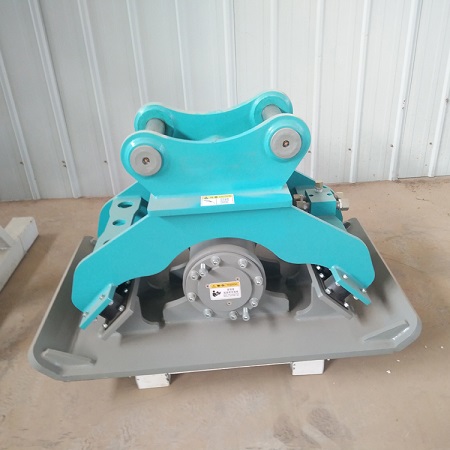 斜坡桥面打夯机 挖机配压实机夯实器 液压夯实机 坡面堤坝打夯机