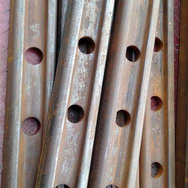 铁路工矿配件轻重轨道专用 钢轨鱼尾板道夹板接头夹板