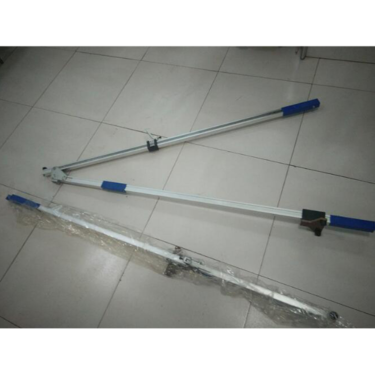 铁路专用站台检测尺 铝合金站台高度测量尺 站台测量尺