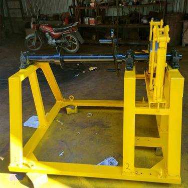 液压张力放线架 铁路放线支架 接触网液压张力放线车