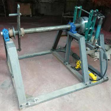 铁路张力线盘架 铁路轨道平板小车拖动式液压张力放线架厂家