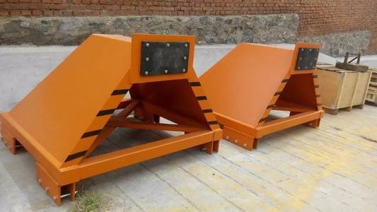 山东中煤 XCD系列固定框架式挡车器 铁路专用框架式挡车器