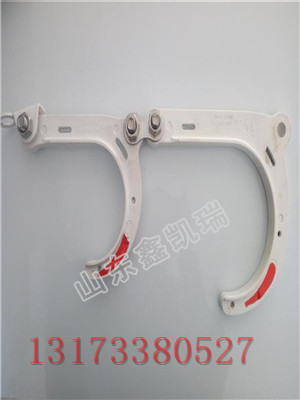 鑫凯瑞GD-PVC/ST100矿用管道塑钢挂钩,阻燃管道挂钩规格型号