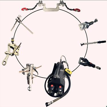 接触网快速抢修工具 KT-AS接触网抢修套装 便捷式携带工具