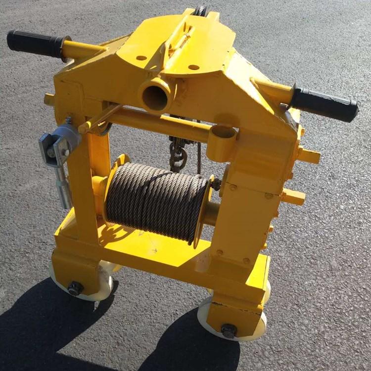 直销轨道手摇搬运车 双轮拉运钢轨机 小型钢轨搬运车