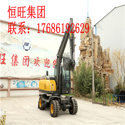 115轮式挖掘机 园林挖掘机 工农都用机械挖