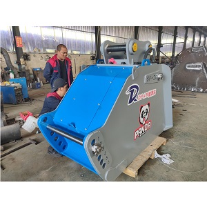 岩石PS500挖掘机双轴破碎斗 粉碎混凝土破碎机