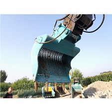 ZS-12挖机筛分机 矿用高频振动筛分斗 量大从优