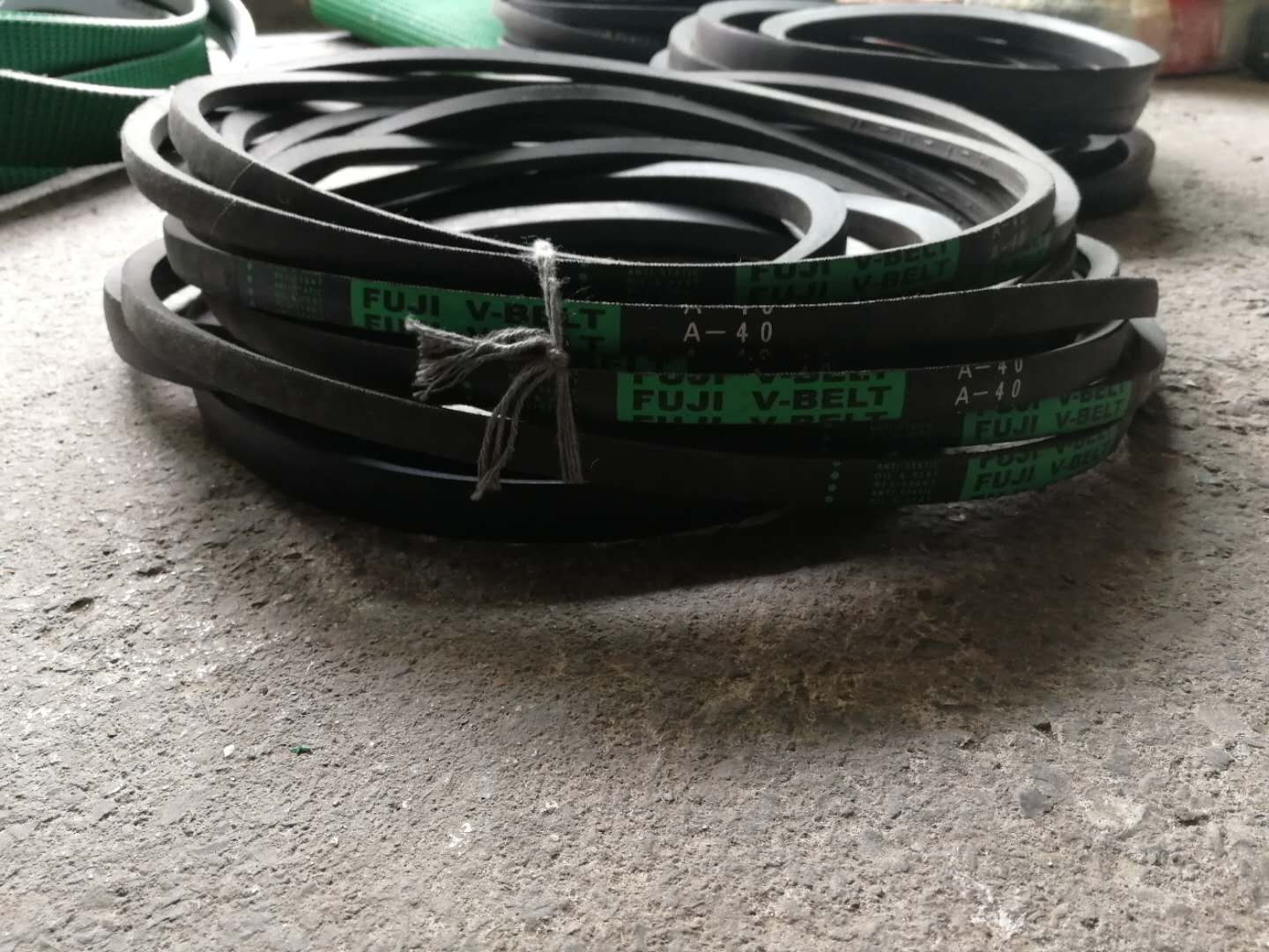 平板式三足式上悬式离心机皮带黄绿高速皮带橡胶三角带