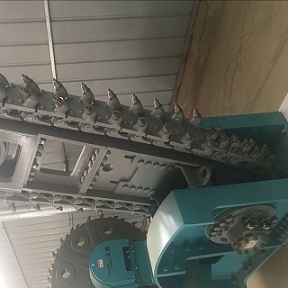 霸州工程开凿机挖掘机属具LTKG2链条式岩石开沟机