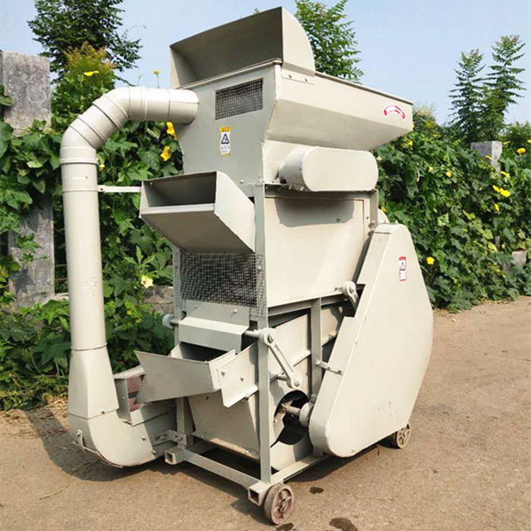 小型简易花生剥壳机 油坊专用花生剥壳机 环保除尘花生剥壳机