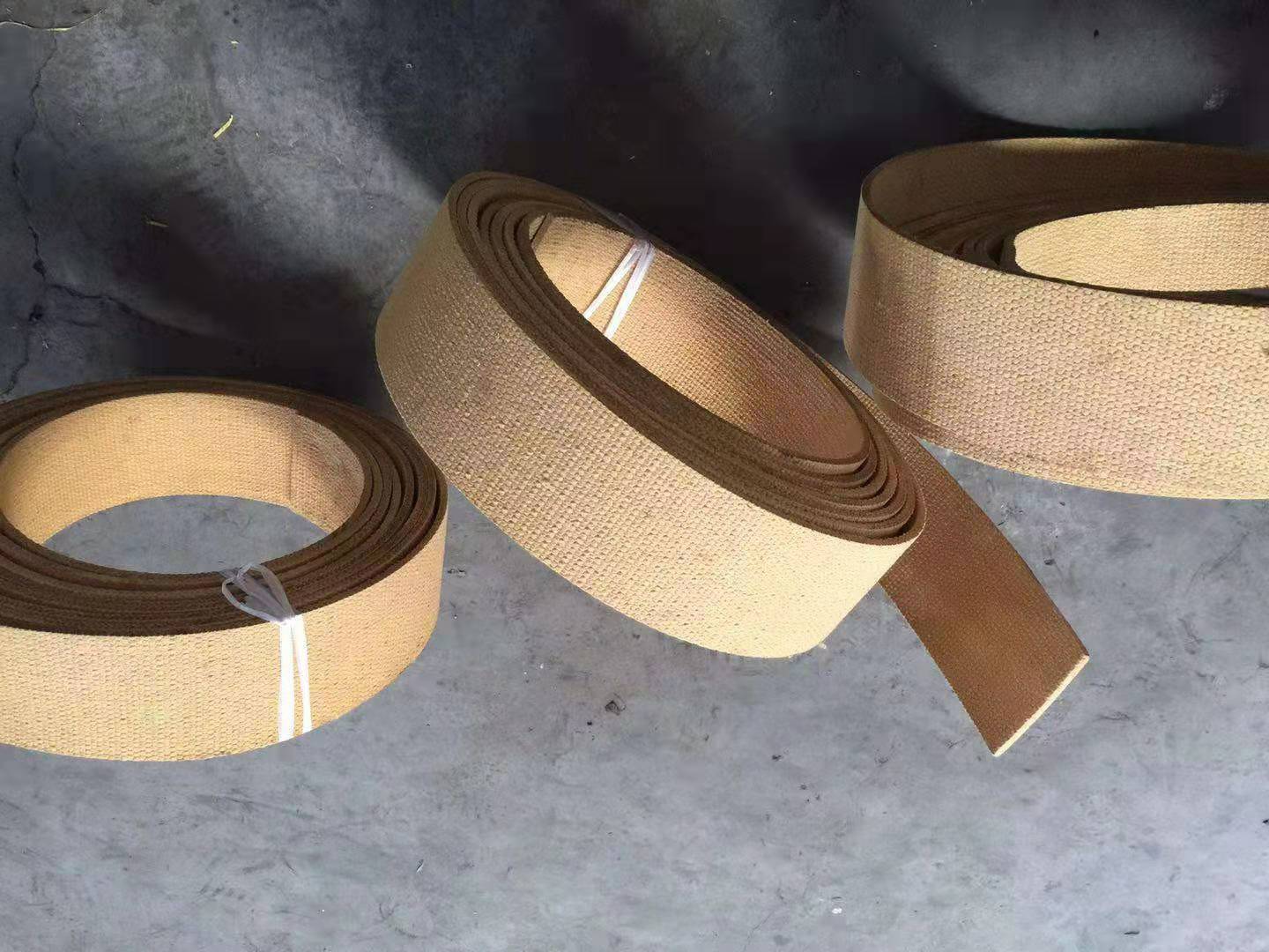 石棉铜丝刹车带 船用刹车带
