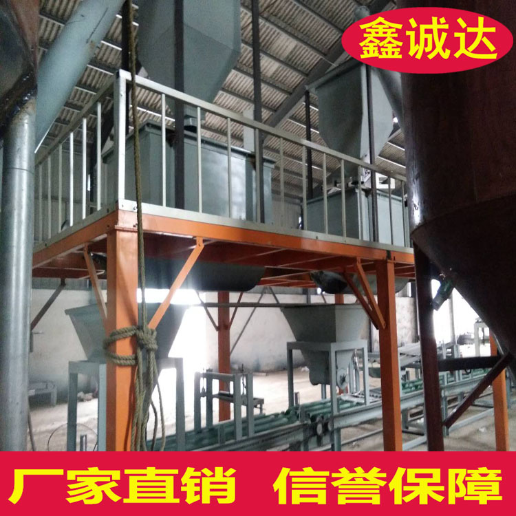鑫诚达外保温免拆建筑模板设备 免拆砂浆设备 生产流程