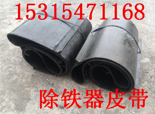 供应除铁器卸铁皮带 环形卸铁皮带