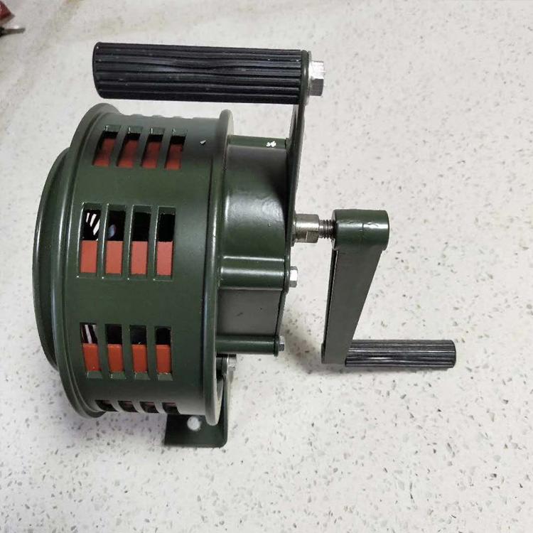移动式报警器森林救援预警器铝合金大声音手摇报警器