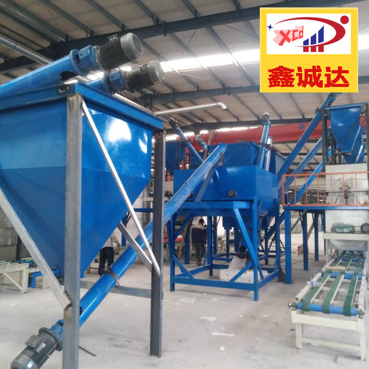 鑫诚达外墙体免拆建筑模板设备 复合外模板设备 生产线