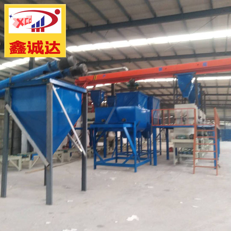 鑫诚达复合保温建筑外模板生产线 免拆砂浆设备 免费提供技术