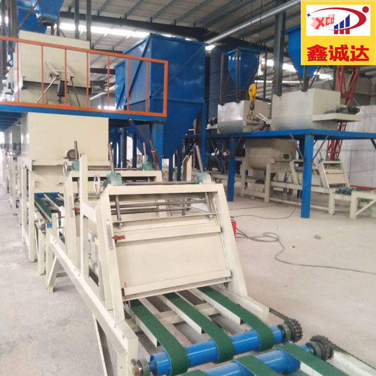 鑫诚达复合保温建筑外模板生产线 结构一体板设备 行情