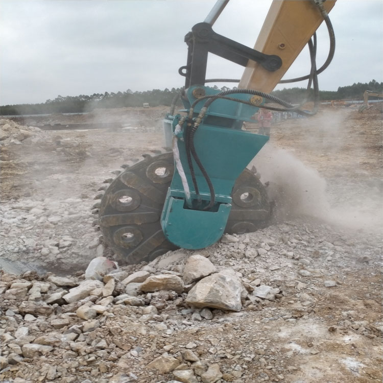 YETR-4圆盘式拖拉机开沟机硬路路面开槽机30-40T起垄开沟机