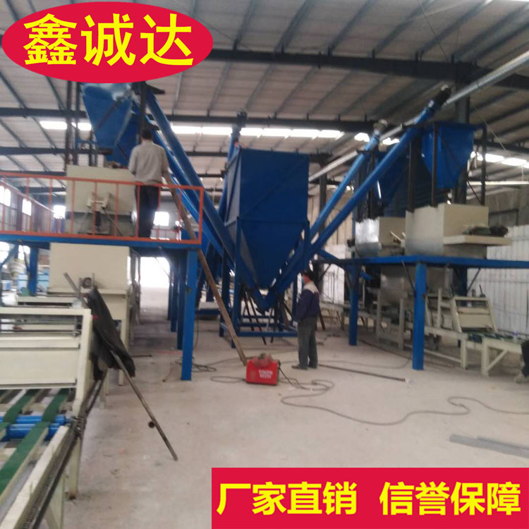 鑫诚达FS复合保温板生产线 外模板机械设备 现场视频