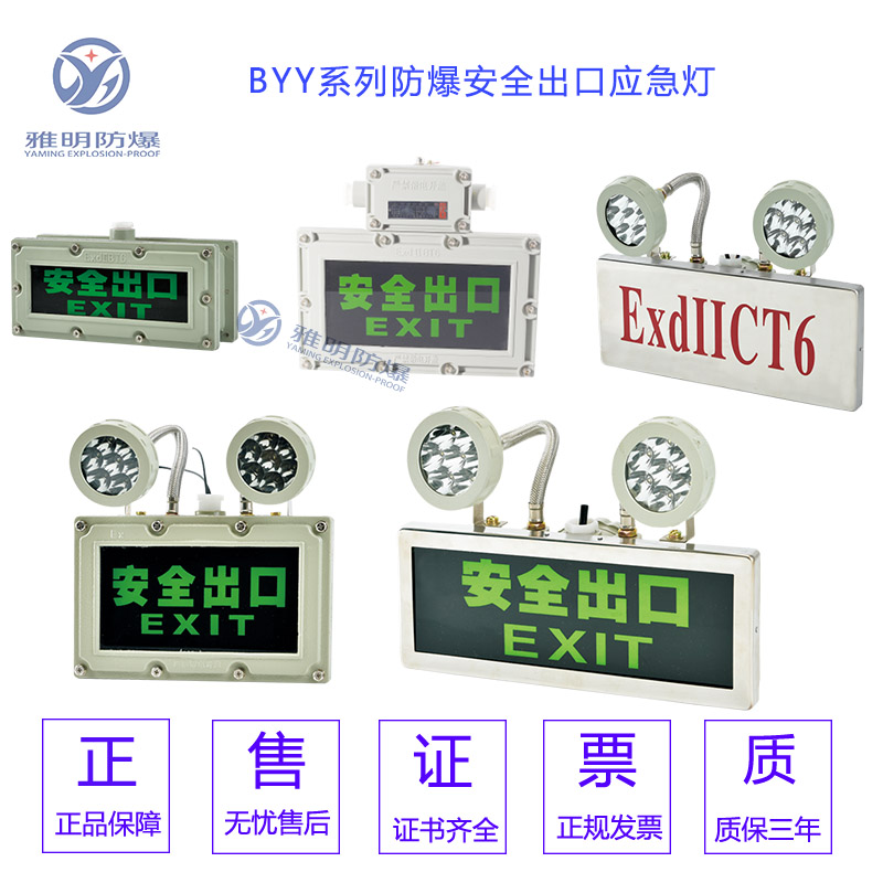 BYY-AC220VExdIIBT4/6防爆单面标志灯