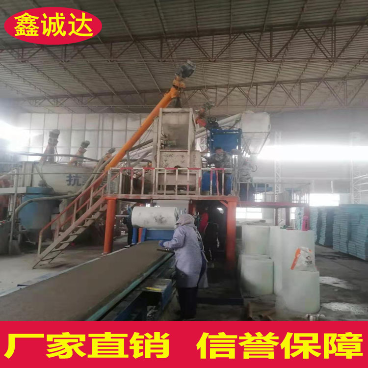 鑫诚达fs保温外模板设备 砂浆复合模板设备 免费提供技术