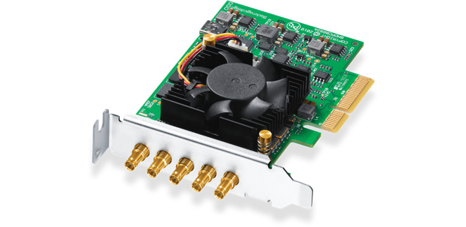 BMD DeckLink Duo 2 Mini 3G-SDI接口的采集和输出卡(RMB 3,950)