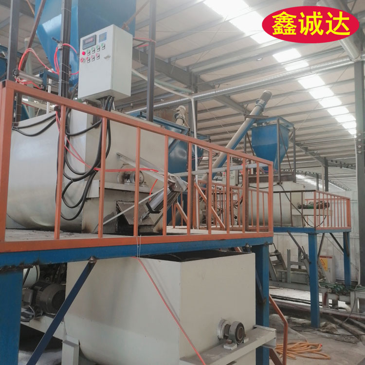 鑫诚达FS砂浆复合设备 保温一体板设备 安装视频