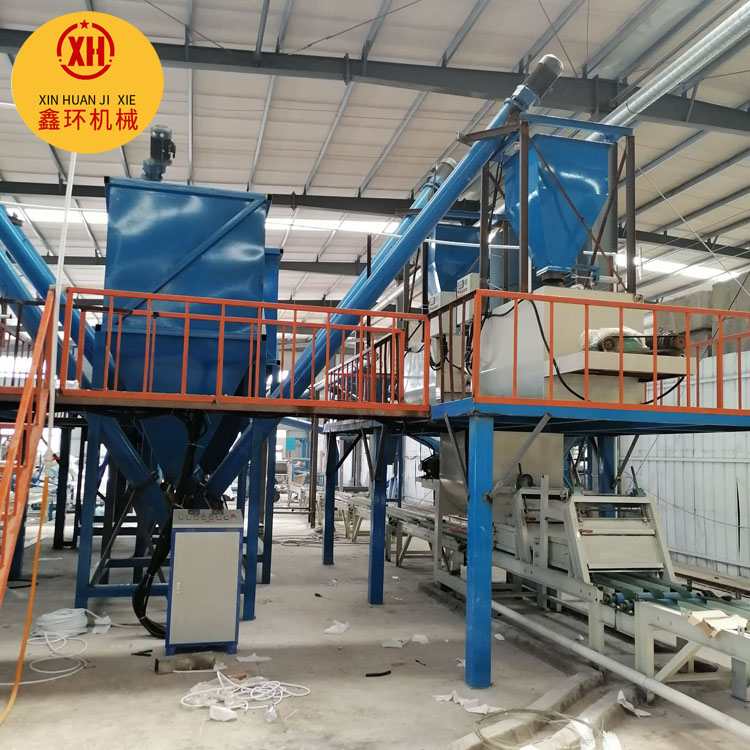 鑫环 复合保温建筑外模板生产线 运行稳定