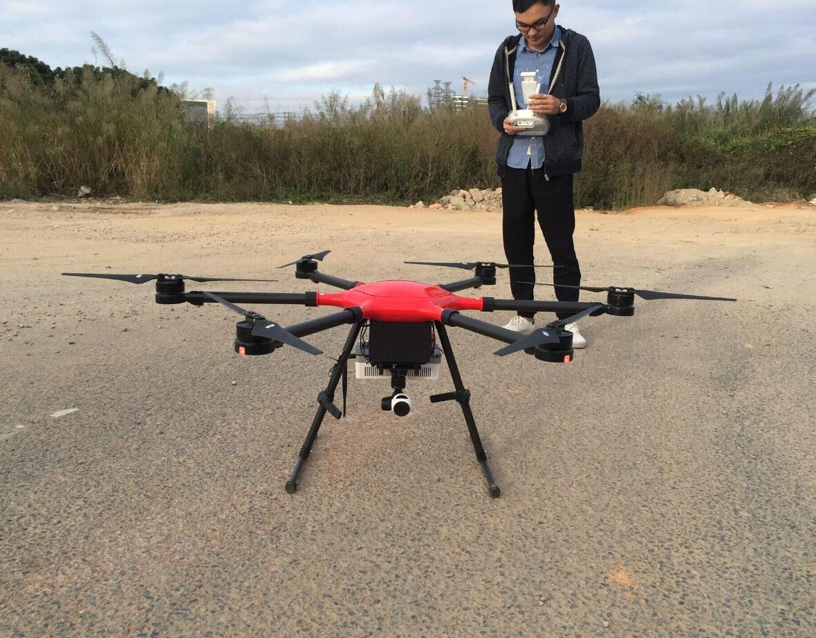 无人机搭载气体检测仪高空监测