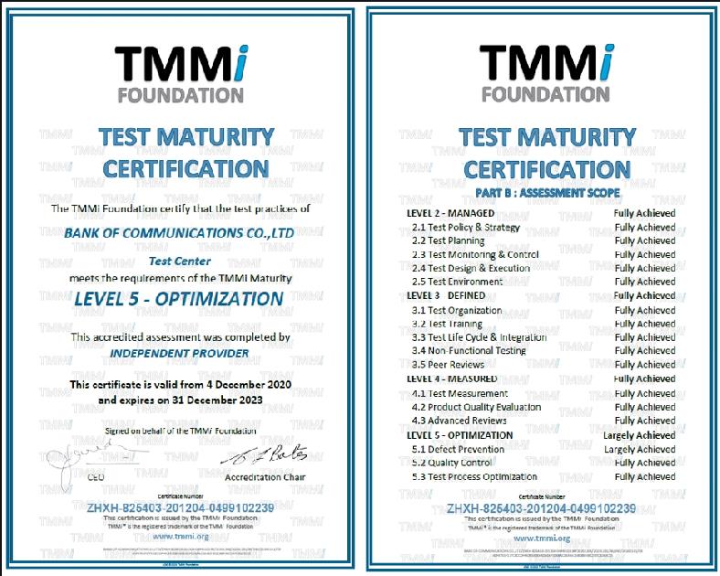 广东省测试成熟度模型集成(TMMi)