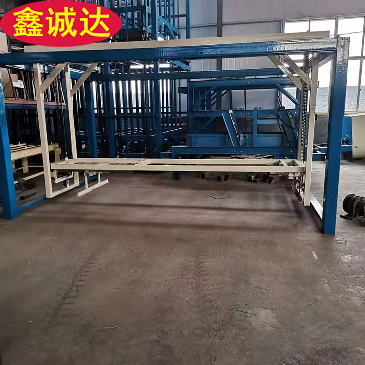 鑫诚达一体复合板生产线 fs外模板成型机设备 现场视频