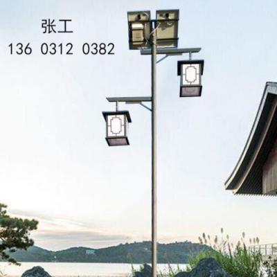 河间太阳能路灯厂家乡村建设太阳能led路灯景观厂区庭院灯