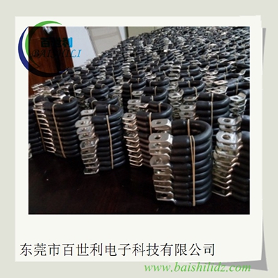 镀锡加塑铜绞线软连接,多股铁路机车连接线,多股并列镀锡铜绞线软连接