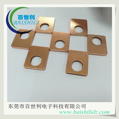 百世利定制铜排接线端子规格,接地异型导电连接排
